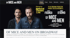 Desktop Screenshot of ofmiceandmenonbroadway.com